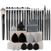Makeup Brushes Set  Synthetic Kabuki Foundation Concealers