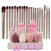 Makeup Brushes Set  Synthetic Kabuki Foundation Concealers