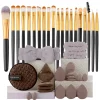 Makeup Brushes Set  Synthetic Kabuki Foundation Concealers