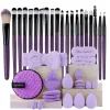 Makeup Brushes Set  Synthetic Kabuki Foundation Concealers