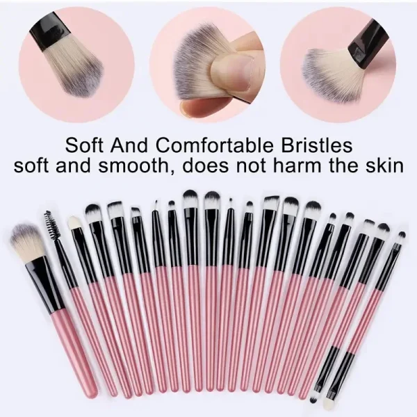 Makeup Brushes Set  Synthetic Kabuki Foundation Concealers