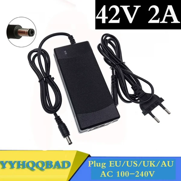 36V 2A battery charger Output 42V 2A  Input 100-240 VAC 10Series