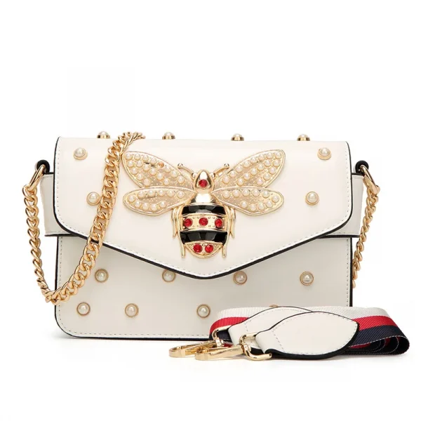 Bee Pearl Crossbody Bags For Women 2021Handbags