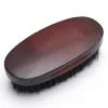 Men's Hair Beard Brush Natural Wood