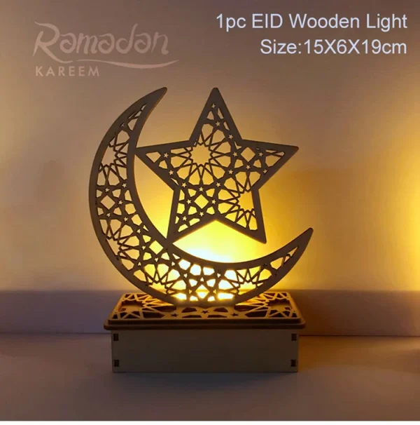 Eid Mubarak Night Light Ramadan Decoration