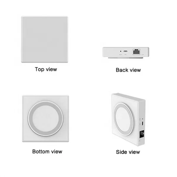 LoraTap Smart Home Tuya ZigBee Gateway Hub Bridge with Network Interface Smart Life App Remote Control Devices up to 256 Mesh