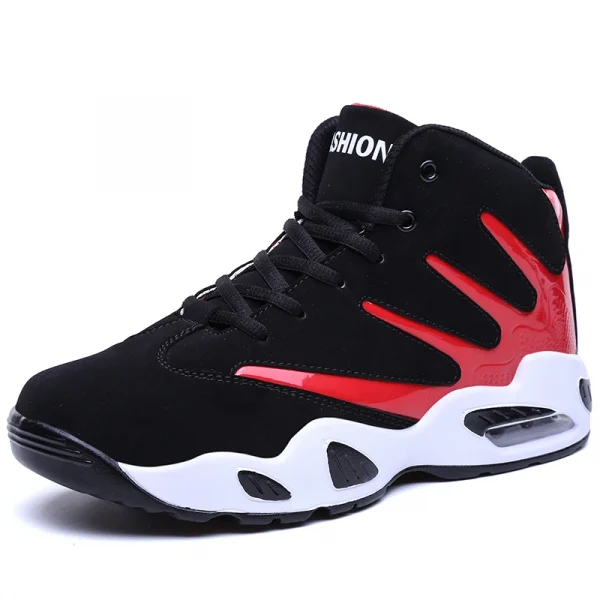 Men Basketball Shoes Comfort High top Cushion Sports Shoes Women