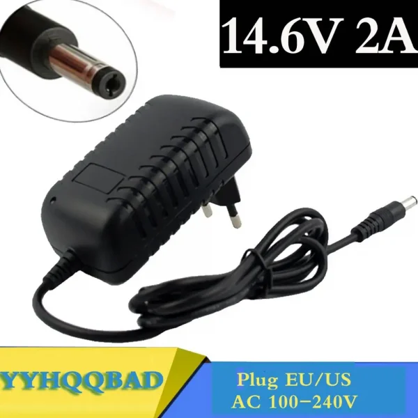 14.6V Smart Intelligent Charger 2A for 4S 12.8V