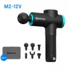 BOOSTER M2-12V LCD Display Massage Gun  Deep Muscle Massager Body Relaxation
