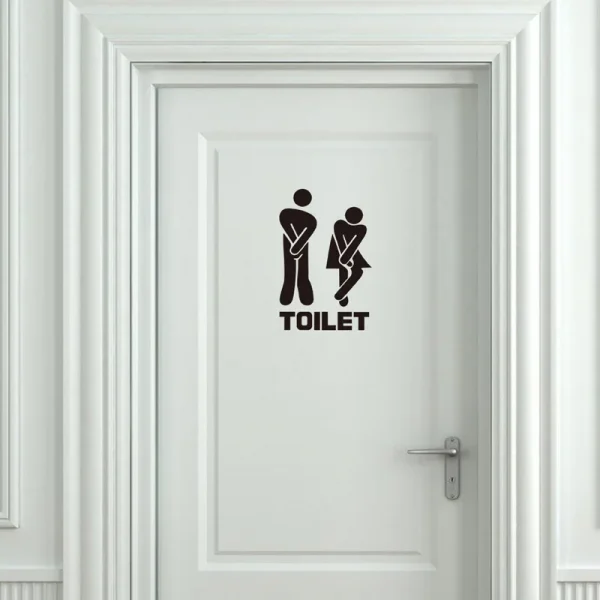 Toilet Wall Stickers