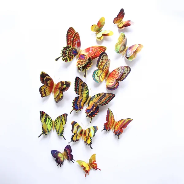 3D Butterfly Wall Stickers