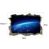 3D Star Universe Wall Sticker