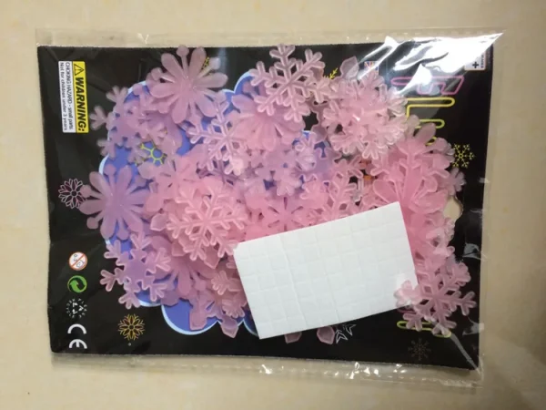 Luminous Snowflake Stickers