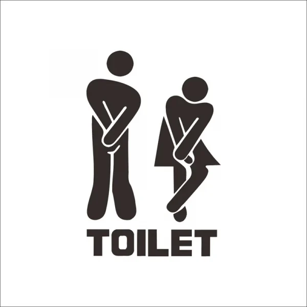Toilet Wall Stickers