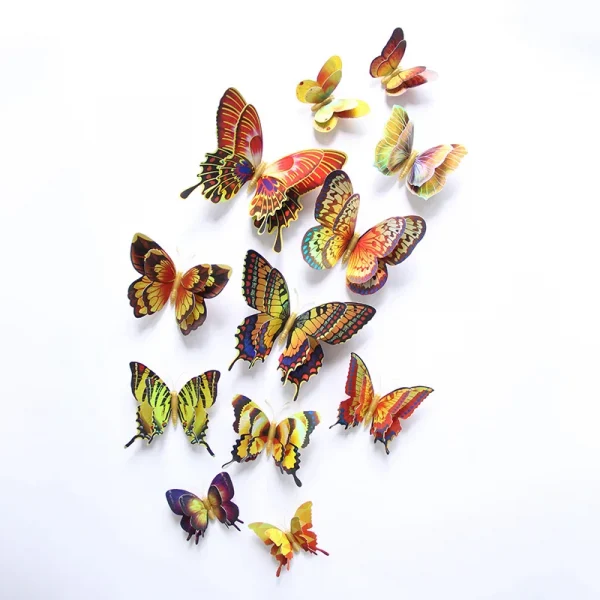 3D Butterfly Wall Stickers