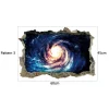 3D Star Universe Wall Sticker