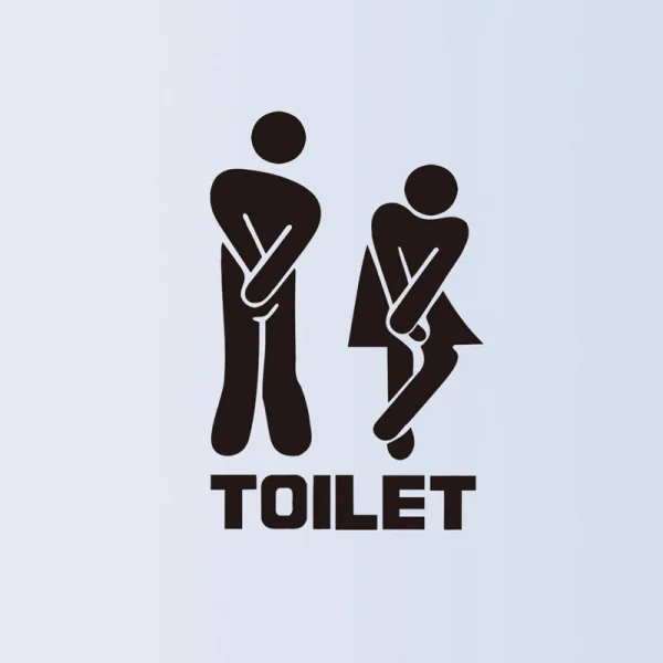 Toilet Wall Stickers