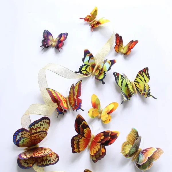 3D Butterfly Wall Stickers