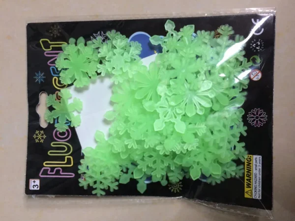 Luminous Snowflake Stickers