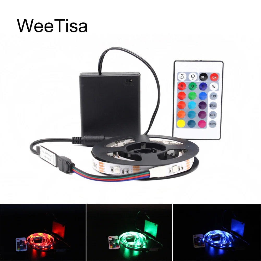 Car Interior Atmosphere Lighting LED Strip DIY Flexible With USB Auto