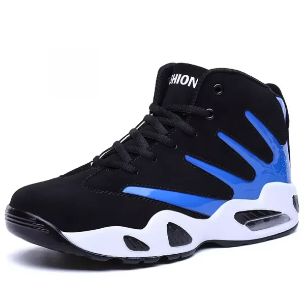 Men Basketball Shoes Comfort High top Cushion Sports Shoes Women