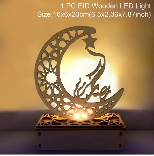 Eid Mubarak Night Light Ramadan Decoration