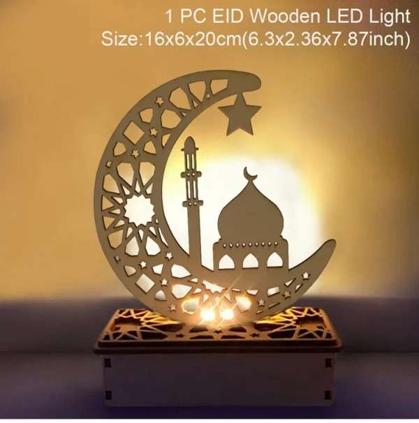 Eid Mubarak Night Light Ramadan Decoration
