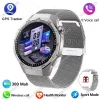 Android iOS Smart Watch Men HD AMOLED Screen GPS