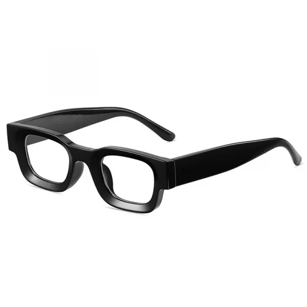 Small Rectangle Thick Frame Sunglasses