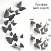 12PCS PVC 3D Butterfly Wall Decor Cute Butterflies