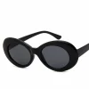 Vintage Oval Sunglasses for Women