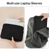 Black Laptop Bag 11 13 14 15 15.6 Inch For Lenovo Xiaomi Dell Notebook Computer Laptops Sleeve Case For Macbook Air Pro Retina