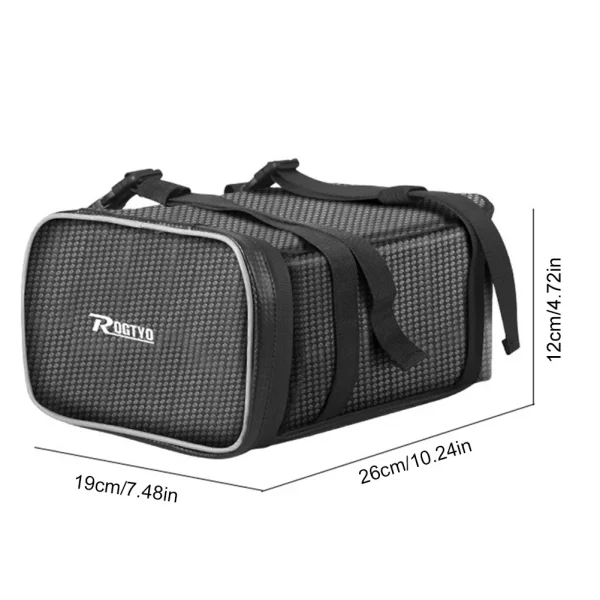 Bike Front Bag Travel Tail Bags Bike Handlebar Bag For Luggage Rack Electric Bicycle Motorcycle Carrier Bike Hanging Bag Waterpr