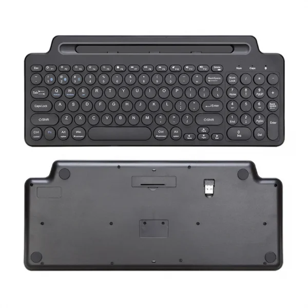 Wireless Keyboard Bluetooth Keyboard Mouse Card Slot Numeric Keypad for Android IOS Desktop Laptop PC Gamer