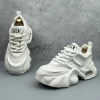 Men Leather Platform Sneakers Outdoor Casual Shoes