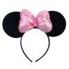 Cartoon Mouse Ears Sequin Headband