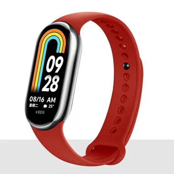 Silicone Strap For Mi band 8 xiaomi 8 9 NFC Bracelet Sport Smartwatch