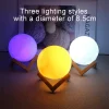 LED Moon Night Light for Bedroom Decoration