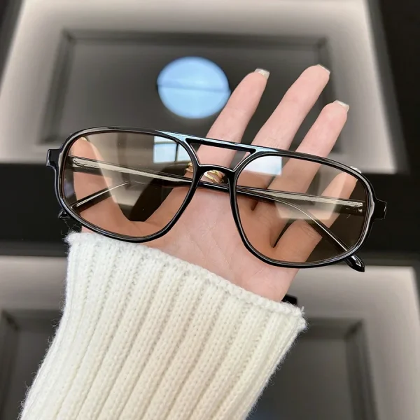 Fashion Mirror Square Sunglasses