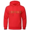 Men's long sleeved hooded casual sportswear multifunctional and fashionable new style