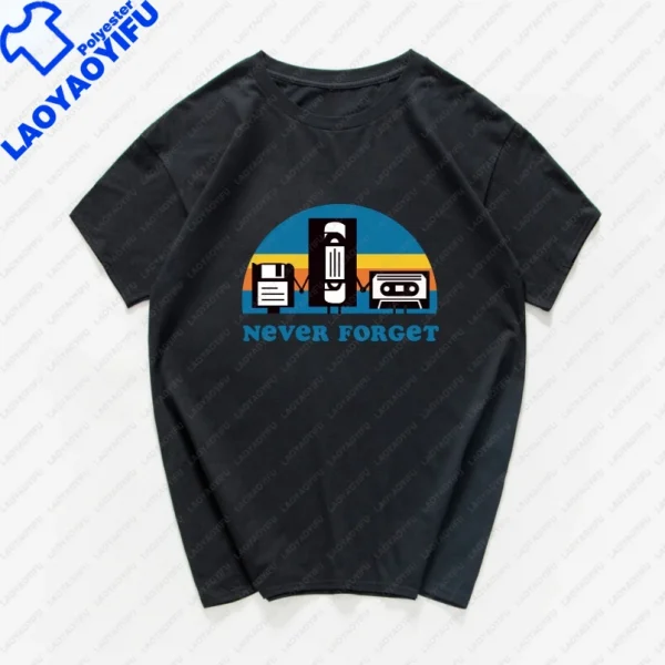 Men Clothing Never Forget Sarcastic Graphic