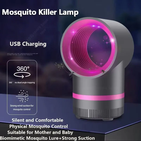 Plug in Type Mosquito Light Portable Physical Trapping Electric
