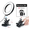 Photography Tripod with Ring Light and Phone Holder