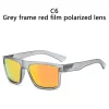Classic Polarized Square Sunglasses for Men and Women