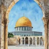 Al-Aqsa Mosque Kaaba Islamic Home Decor Cuadros