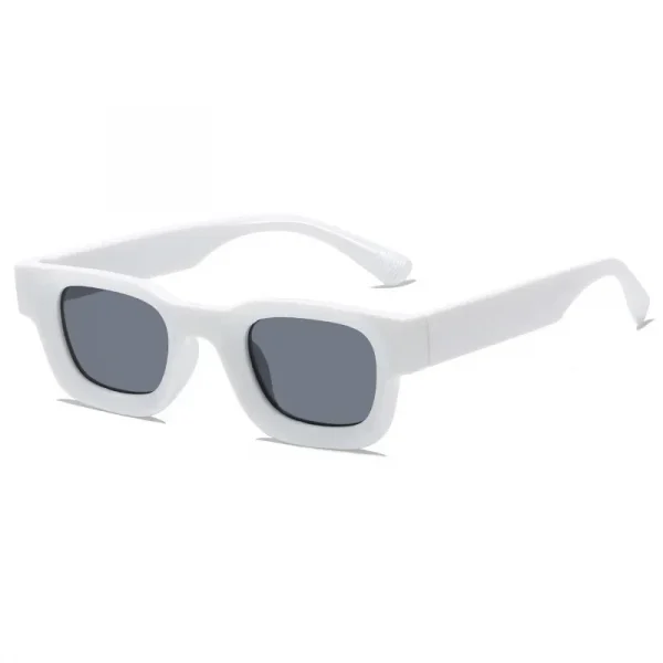 Small Rectangle Thick Frame Sunglasses