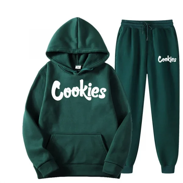 Men and Women of The Same Fashion Trend Hoodie Casual Two-piece