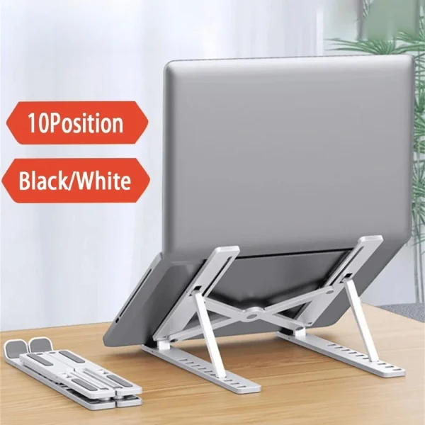 Portable Foldable Laptop Stand Adjustable Laptop Bracket Notebook Bracket Support Base ABS Holder For Macbook Air Pro Accessorie