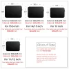 Black Laptop Bag 11 13 14 15 15.6 Inch For Lenovo Xiaomi Dell Notebook Computer Laptops Sleeve Case For Macbook Air Pro Retina
