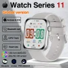 For IOS Watch Series 11 Men Women Smart Watch GPS Trajectory Bracelet AMOLED Display Bluetooth Call Sport Waterproof Smart Watch